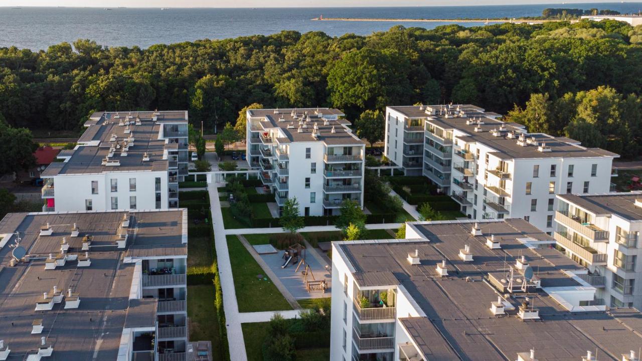 Nadmorze I Morze Apartman Gdańsk Kültér fotó